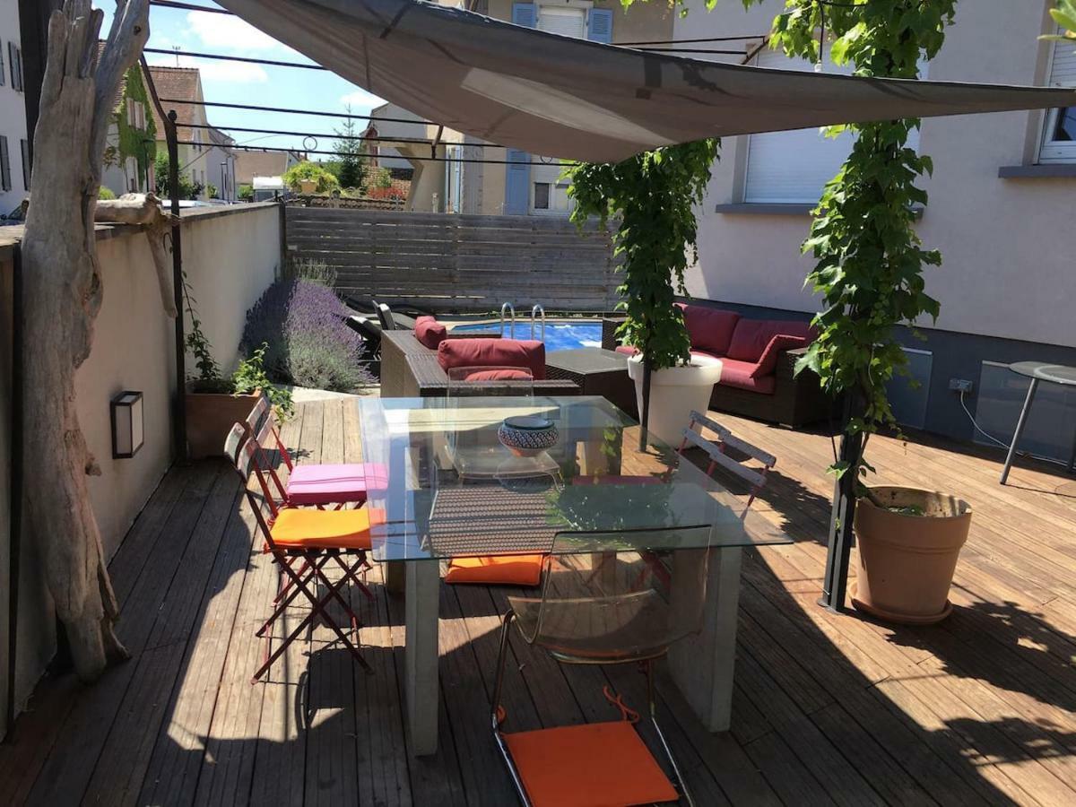 La Terrasse Selestadienne Sélestat Buitenkant foto