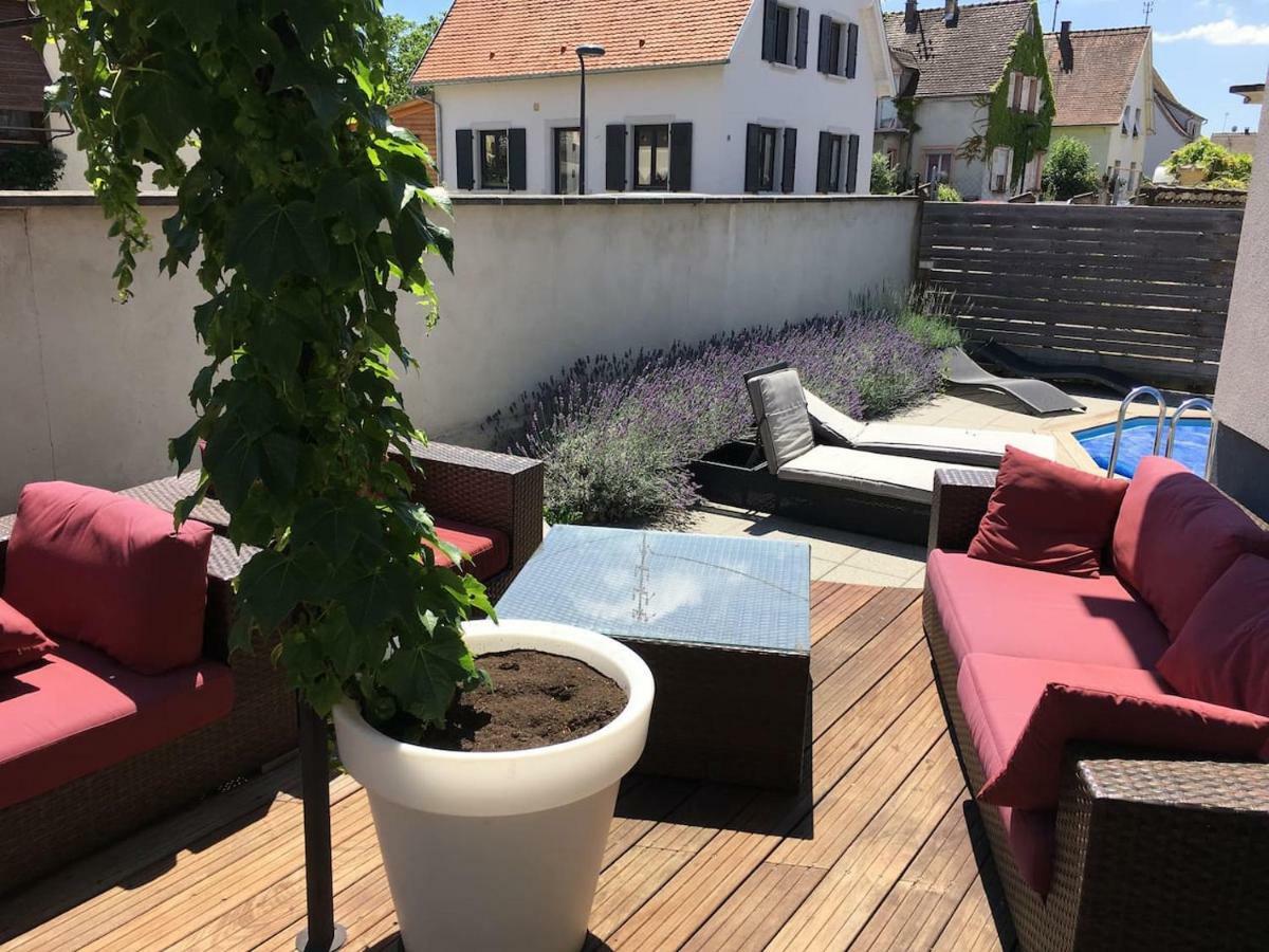 La Terrasse Selestadienne Sélestat Buitenkant foto